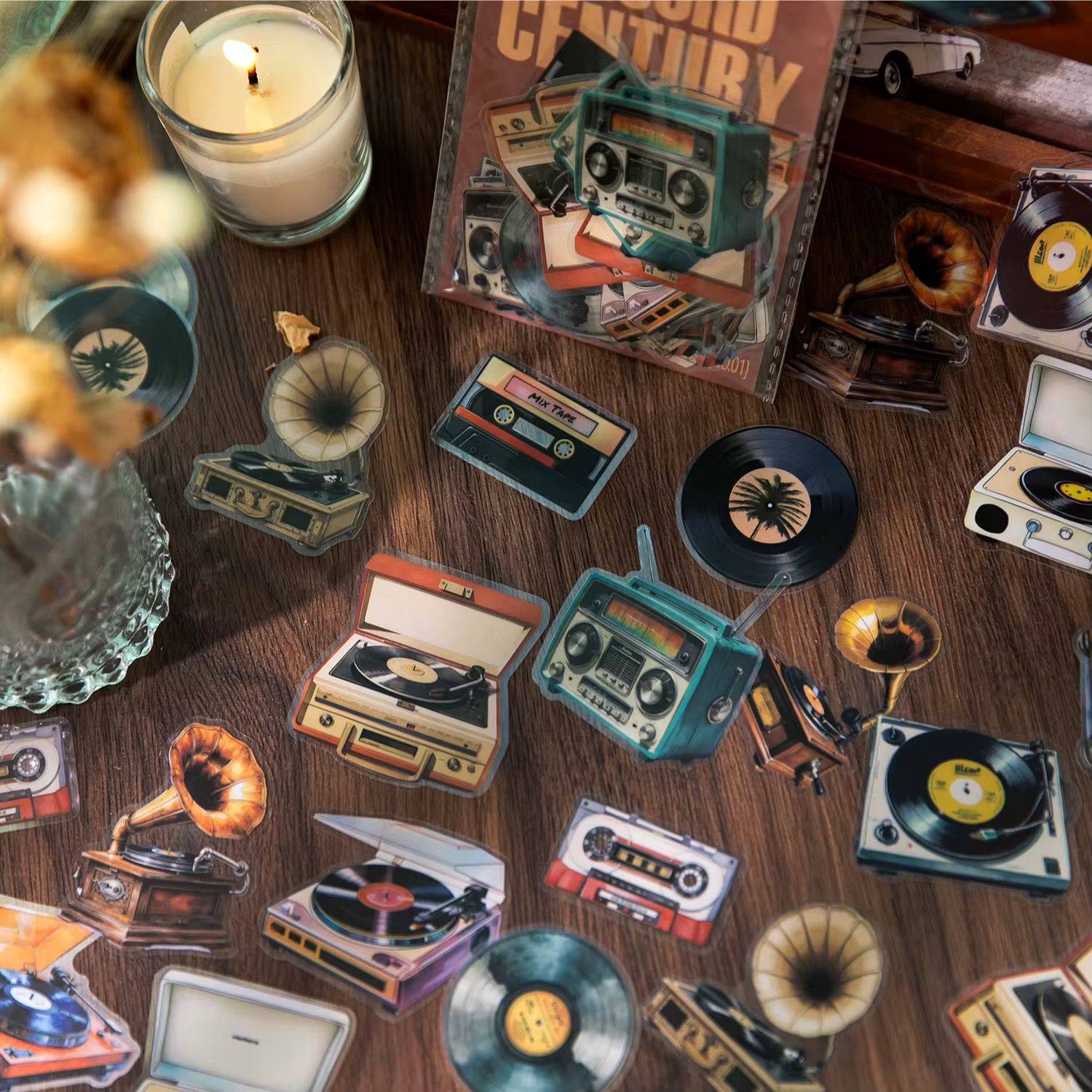 30 Stickers per Pack Century Sound Series Stickers
