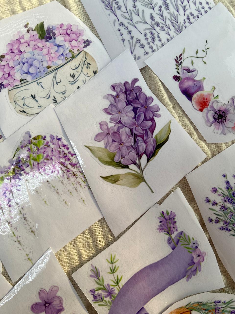 Lavender Stickers