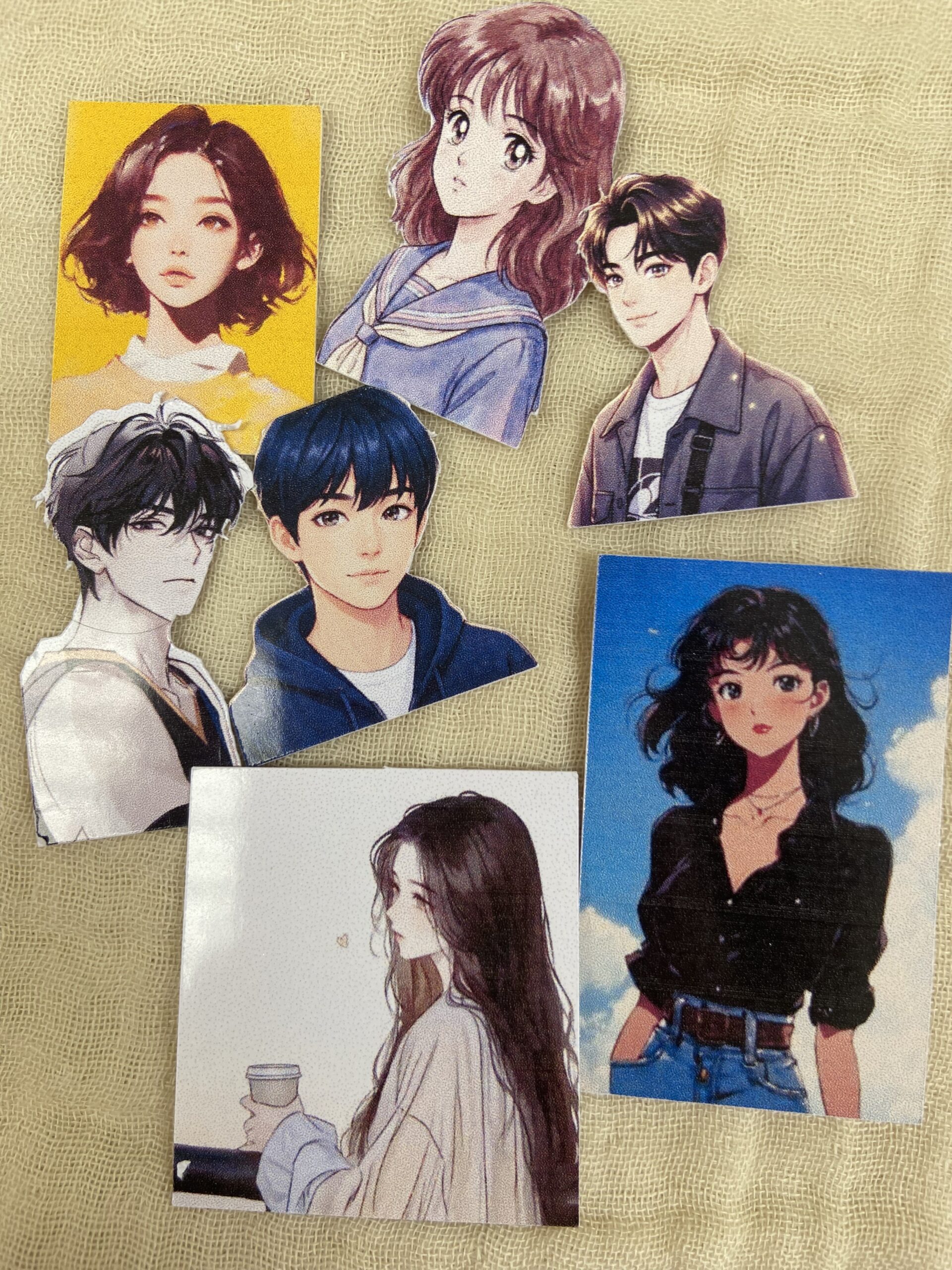 Anime Girls and Guys Stickers – TSL