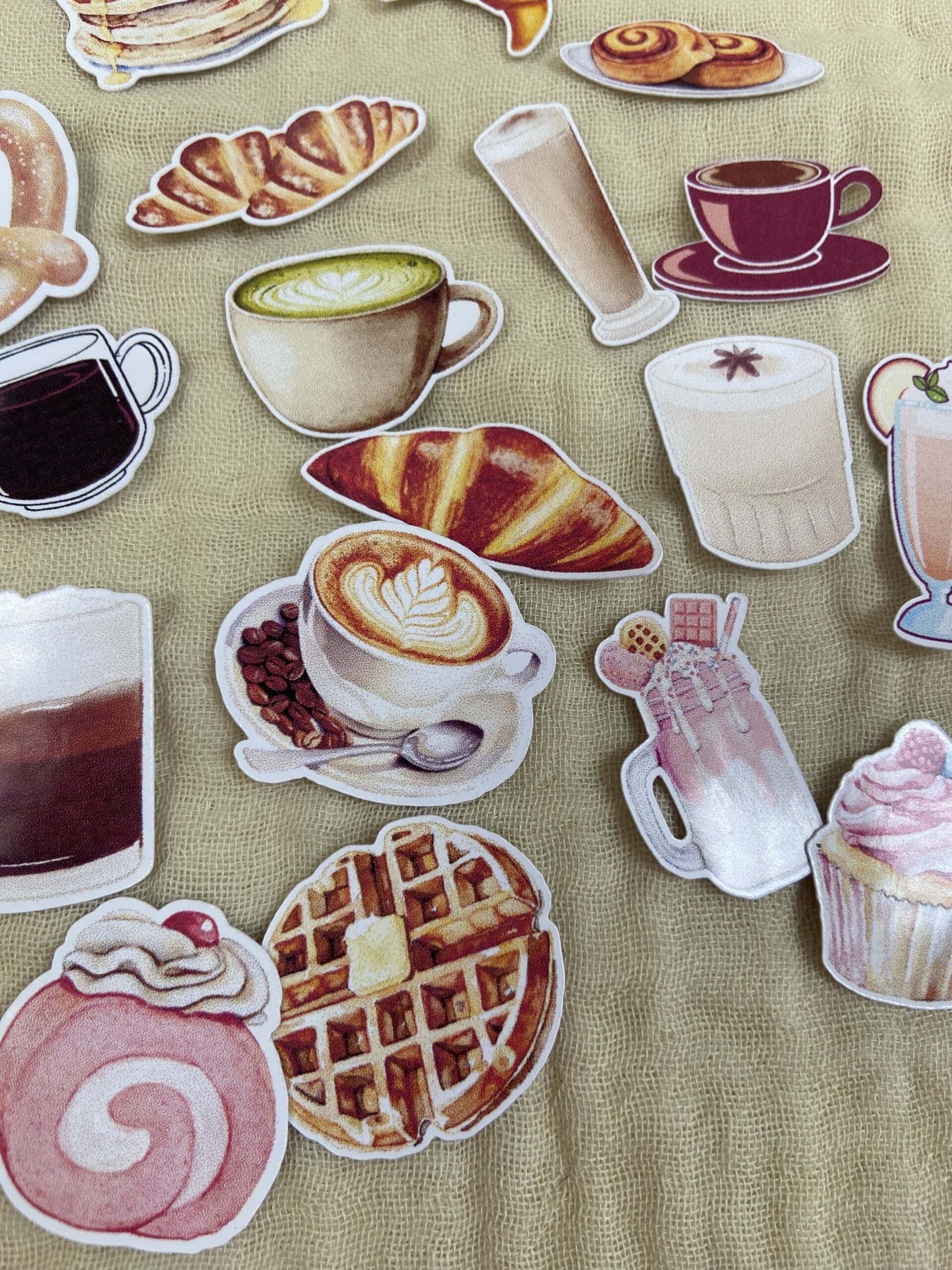 Cafe Food Stickers – TSL